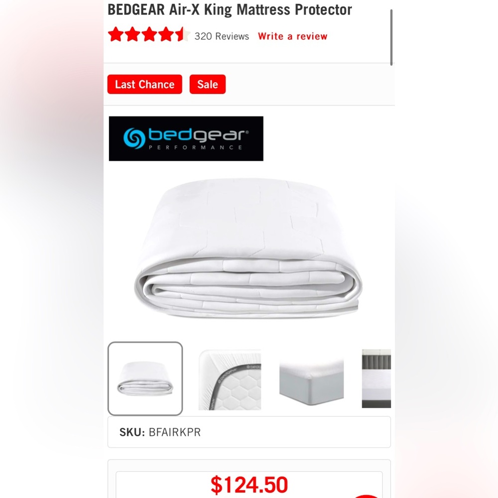 King size mattress protector